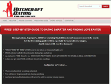 Tablet Screenshot of hitchcraftdating.com